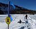 Silver Lake snowshoe trail