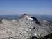 Looking south to Pyramid Peak...