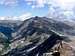 View from Whitetail Peak - Sundance Pass, Silver Run, left - West Fork Rock Creek, Shadow Lake, Sundance Lake