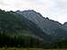 Mount Ladovy Stit from Javorova dolina Valley