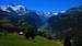 Bernese Alps around Lauterbrunnental valley
