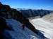 Upper slopes over Stampflkees glacier