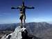 Josh Lewis on West Baldy