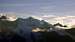 Nadelgrat near sunset, Valais