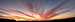 Panoramic View - Sunset in the Harz
