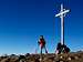At the summit cross of Urslja gora