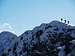 Alpinists on Guglielmo NW ridge