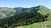 Little Baldy and Logan Peak from Temple Baldy